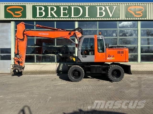 Hitachi ZX 160 W Lastik tekerli ekskavatörler