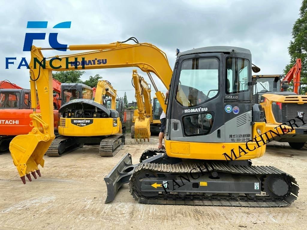 Komatsu PC78US Paletli ekskavatörler