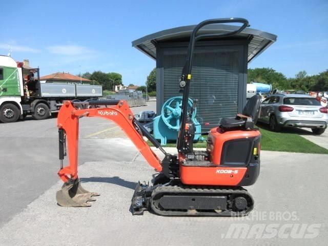 Kubota K 008-5 Mini ekskavatörler, 7 tona dek