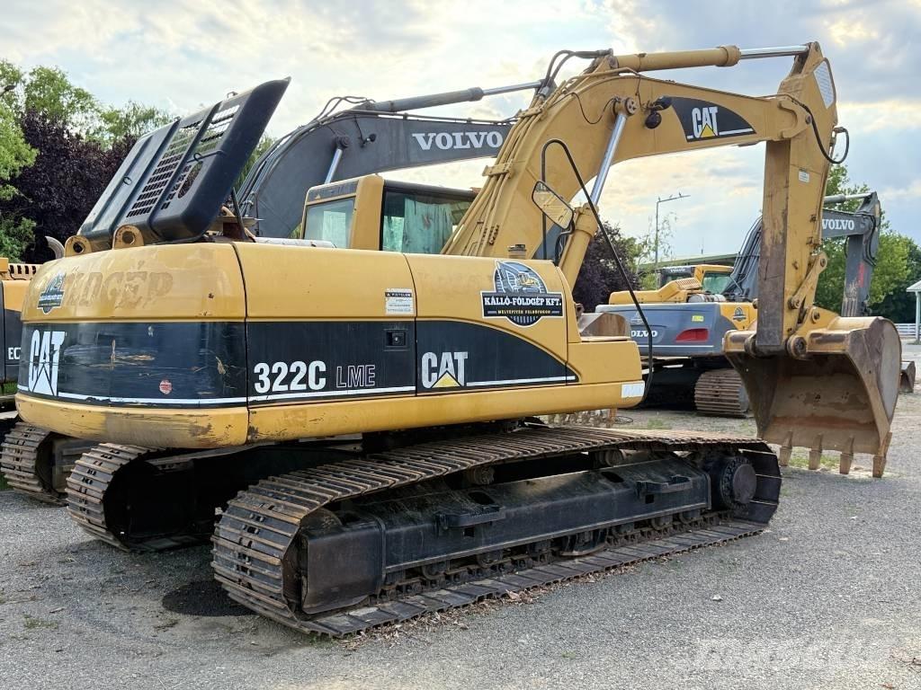 CAT 322 CL Paletli ekskavatörler