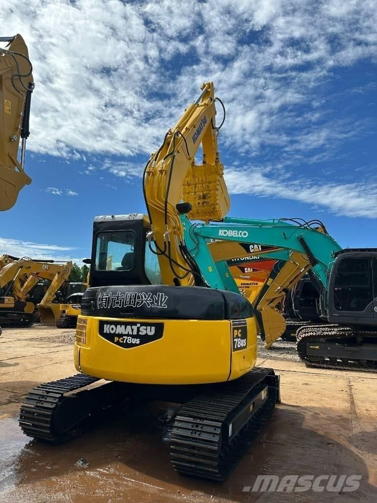 Komatsu PC 78 US-6N0 Paletli ekskavatörler