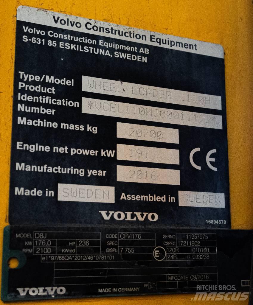 Volvo L 110 H Tekerlekli yükleyiciler