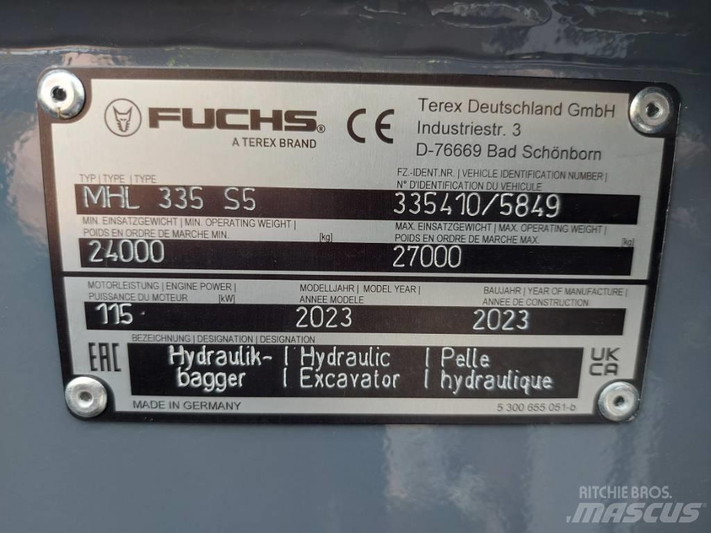 Fuchs MHL335F Atık taşıma araçları
