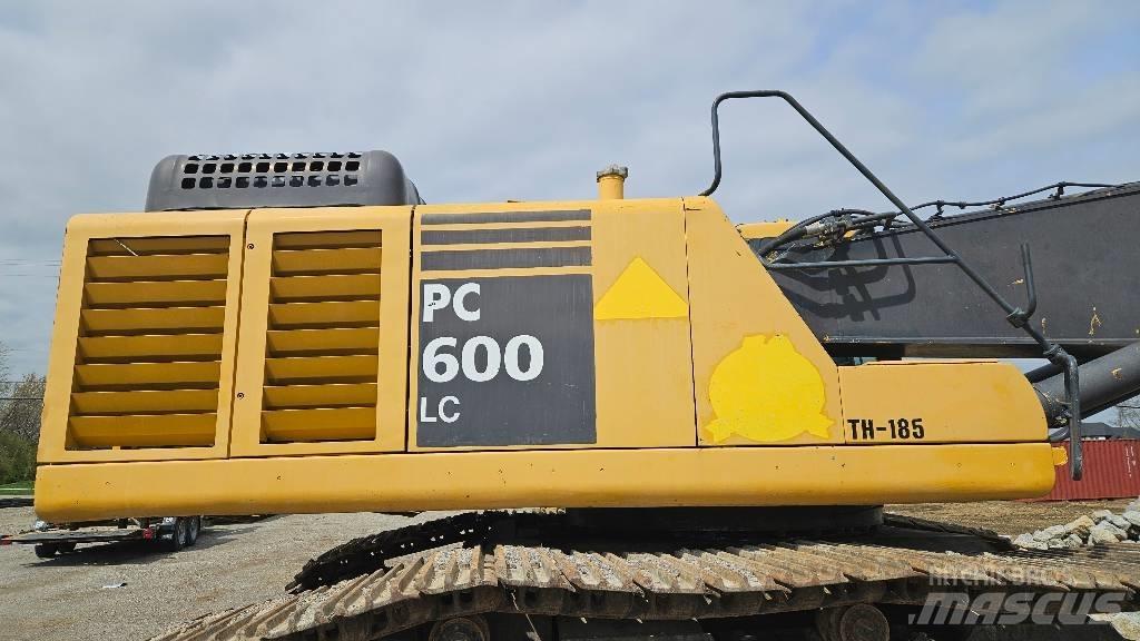 Komatsu PC600 LC-6 Paletli ekskavatörler