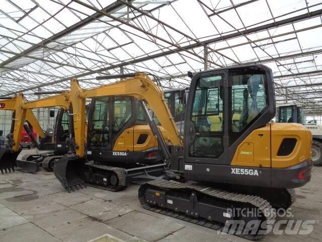 XCMG XE55GA Mini ekskavatörler, 7 tona dek