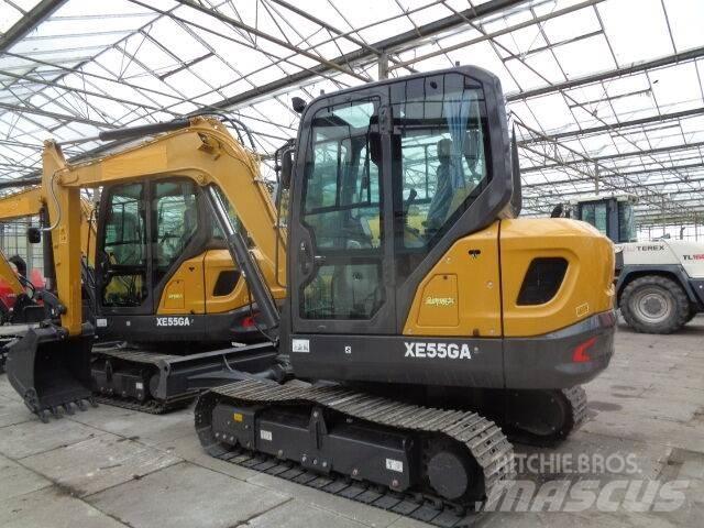 XCMG XE55GA Mini ekskavatörler, 7 tona dek