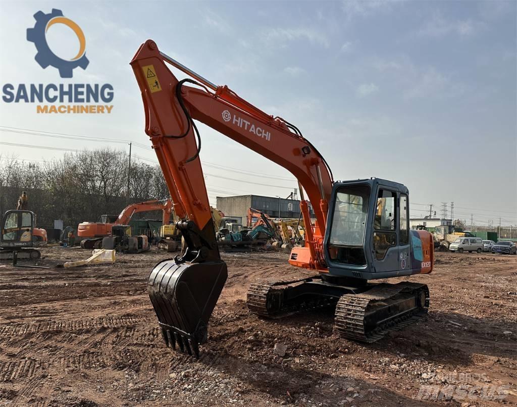 Hitachi EX 120 Paletli ekskavatörler