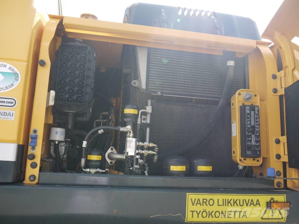Hyundai R 180 W-9A Lastik tekerli ekskavatörler