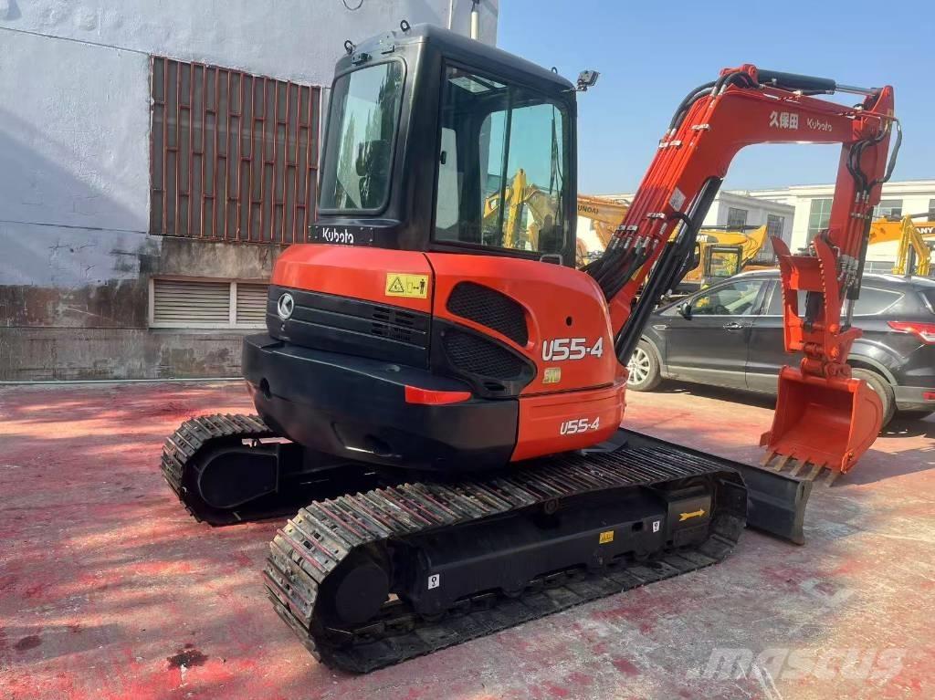 Kubota U 55 Mini ekskavatörler, 7 tona dek