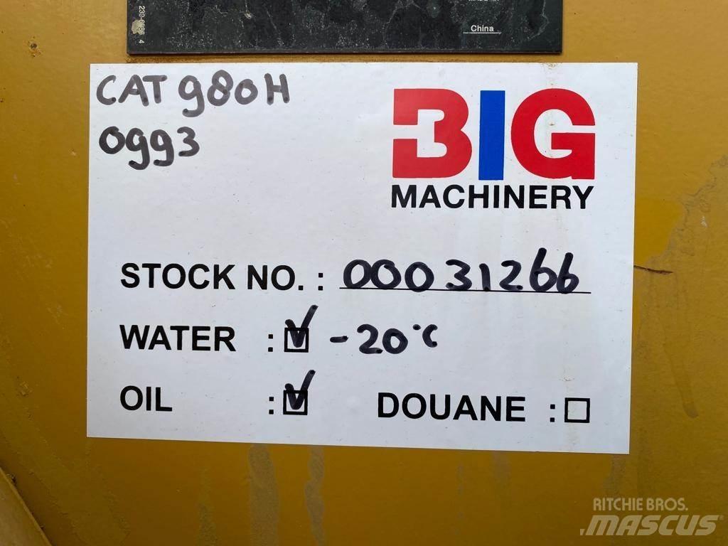 CAT 980H Tekerlekli yükleyiciler