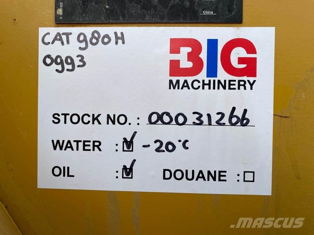 CAT 980H Tekerlekli yükleyiciler