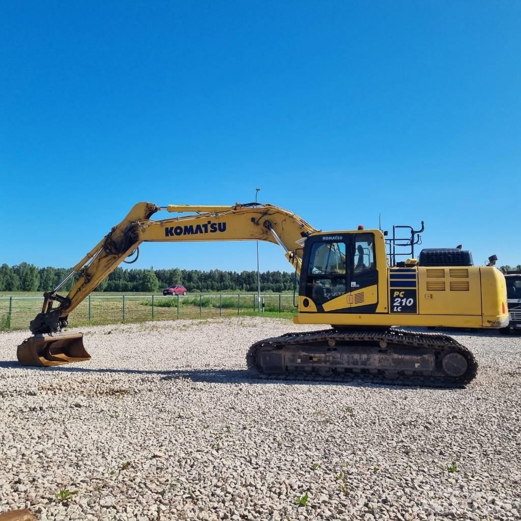 Komatsu PC 210 LC-11 Paletli ekskavatörler