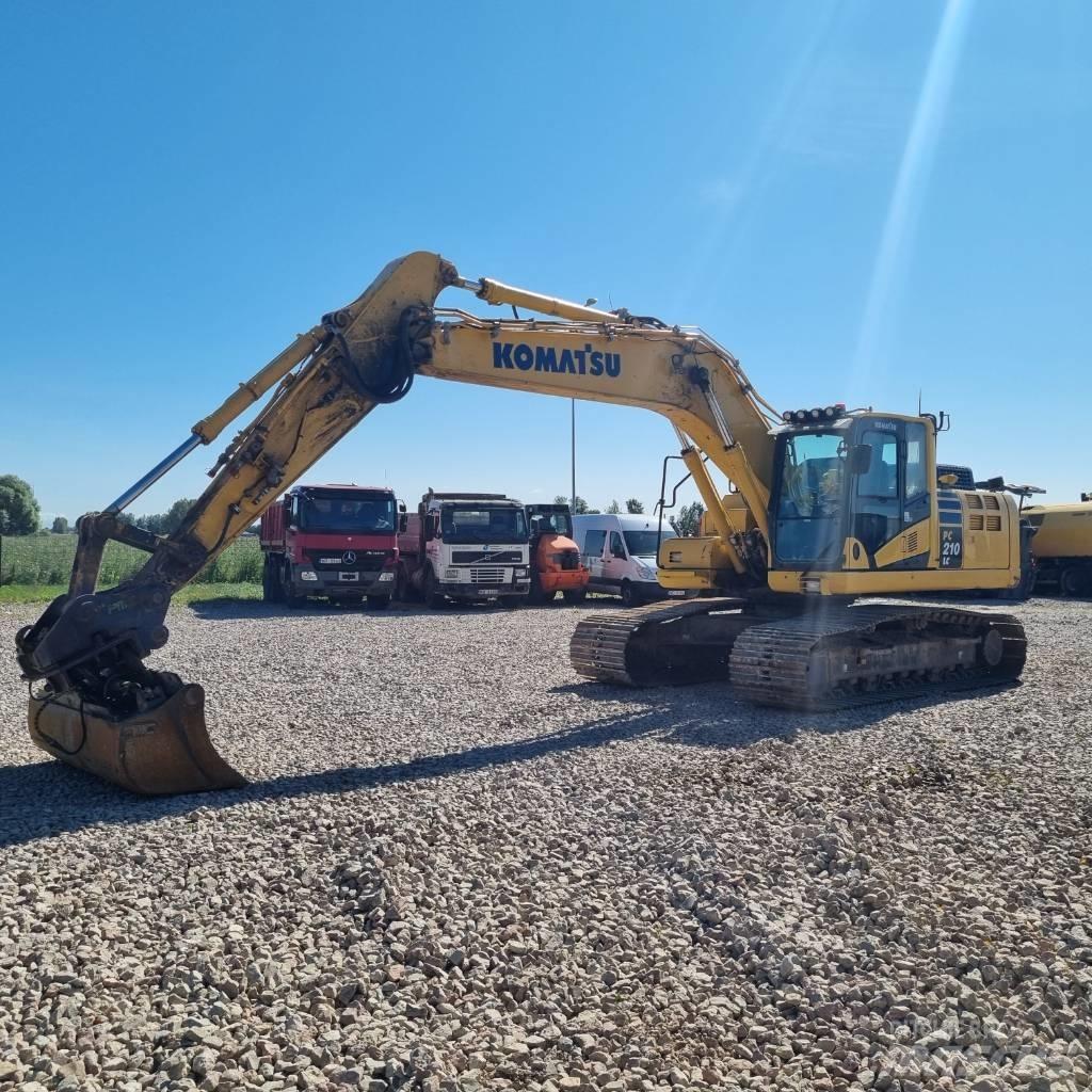 Komatsu PC 210 LC-11 Paletli ekskavatörler