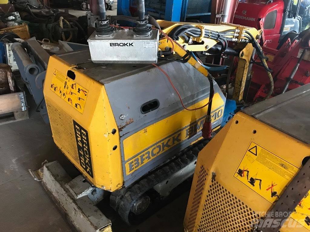 Brokk BM110E Mini ekskavatörler, 7 tona dek