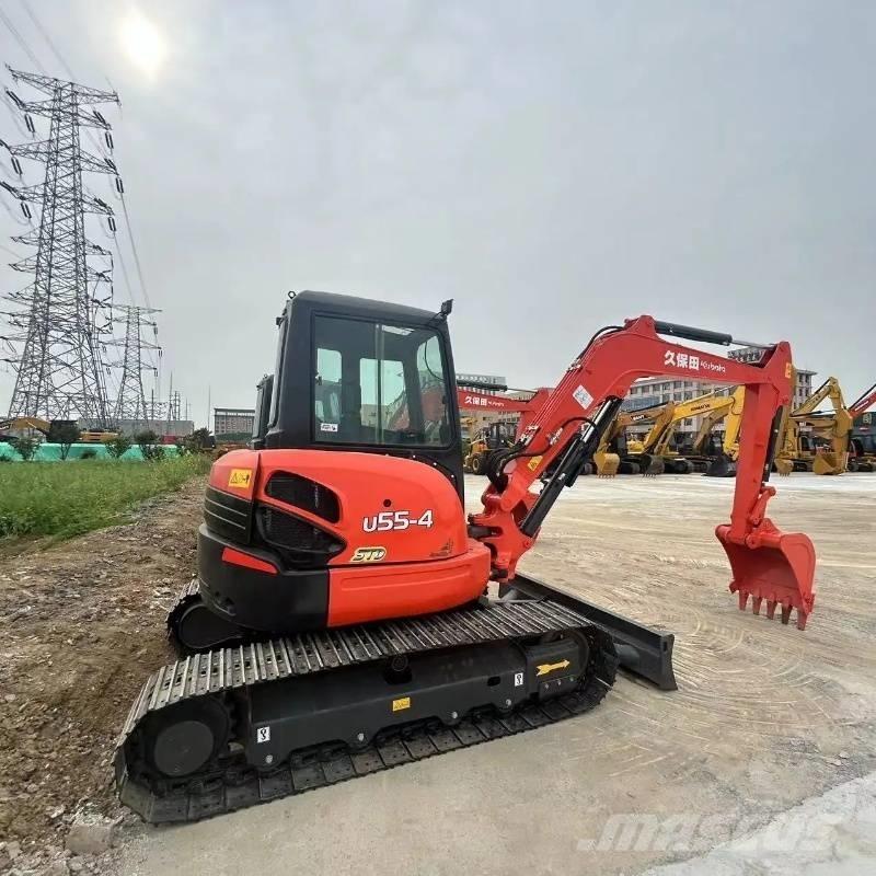 Kubota U55 Mini ekskavatörler, 7 tona dek