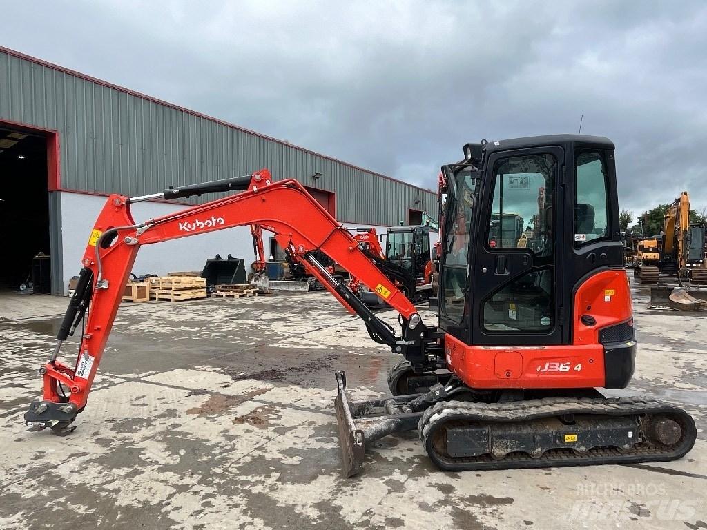 Kubota U 36-4 Mini ekskavatörler, 7 tona dek