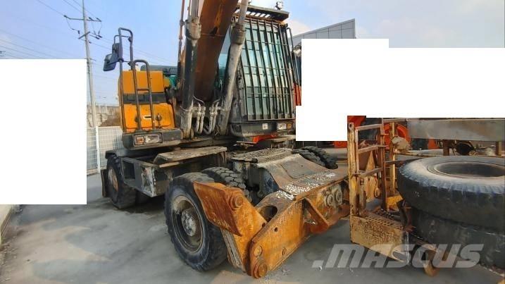 Hyundai HW 210 A Lastik tekerli ekskavatörler