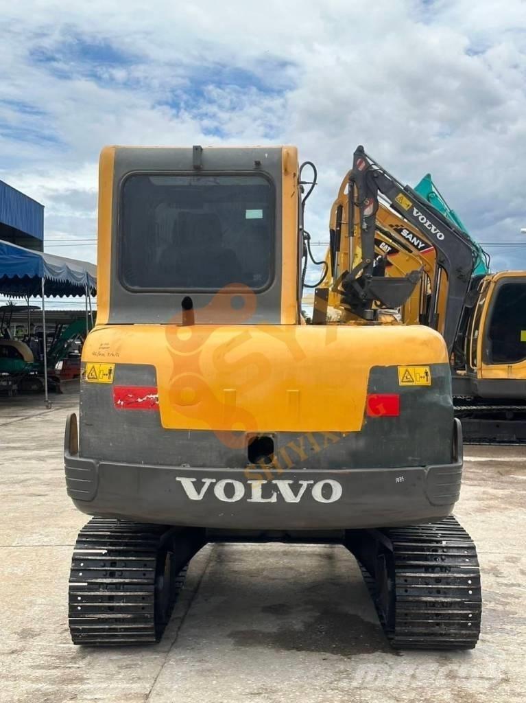 Volvo EC 55 B Mini ekskavatörler, 7 tona dek