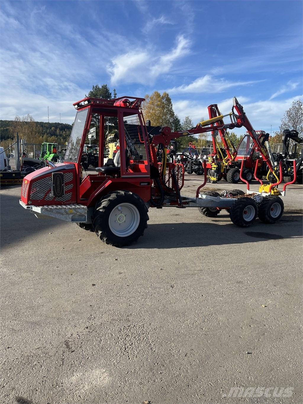 Kranman 650 Tomruk yükleyici traktörler