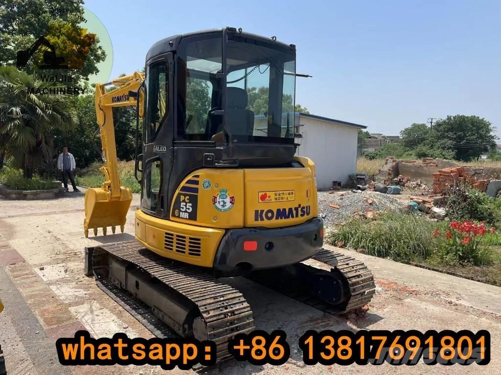 Komatsu PC 55 MR-2 Mini ekskavatörler, 7 tona dek