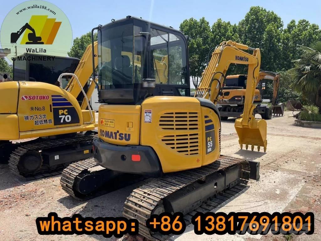 Komatsu PC 55 MR-2 Mini ekskavatörler, 7 tona dek