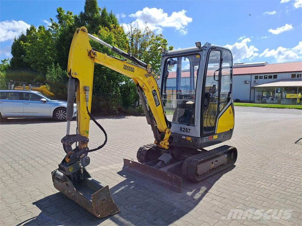 Wacker Neuson ET18 Paletli ekskavatörler