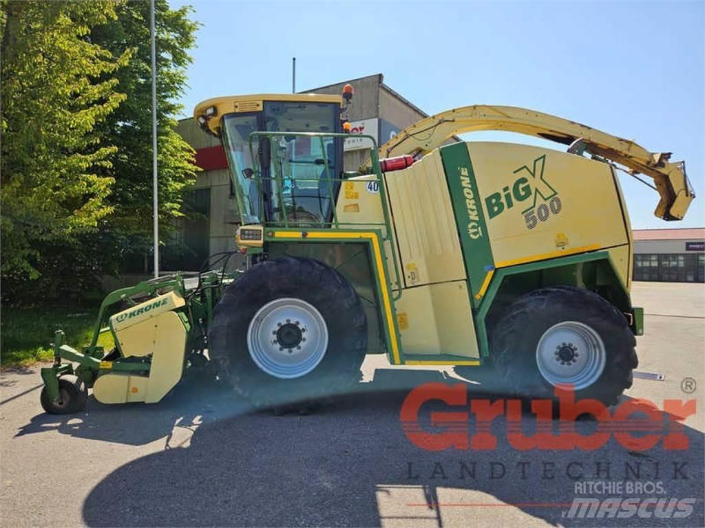 Krone Big X 500 Kendi yürür silaj makinalari