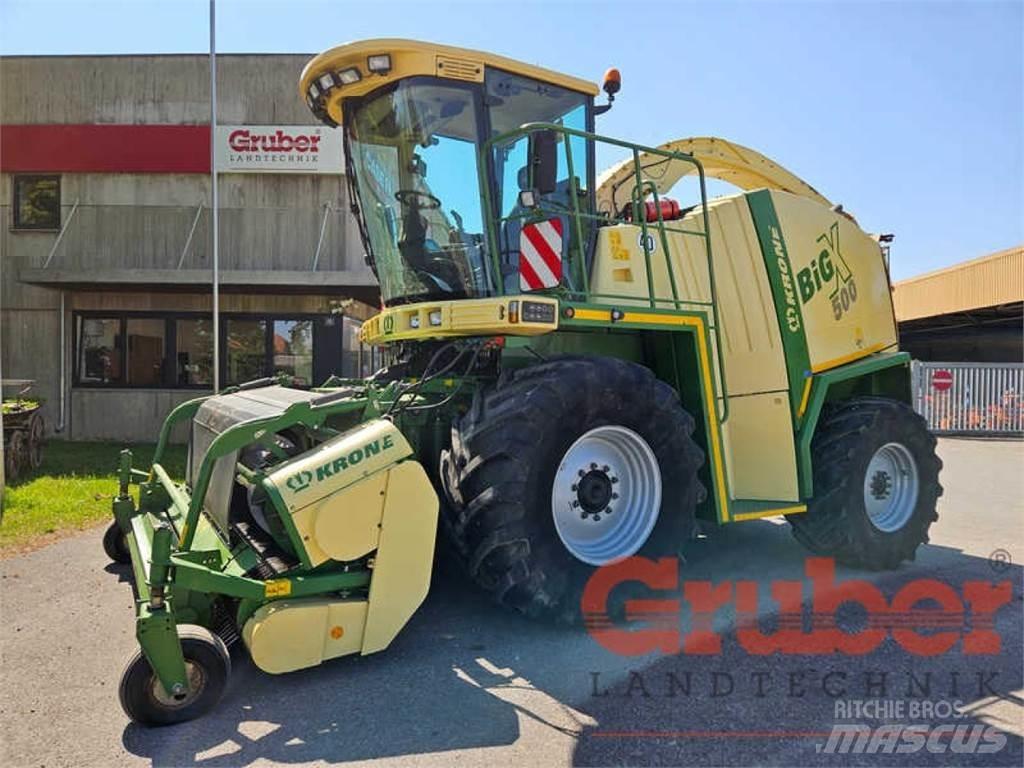 Krone Big X 500 Kendi yürür silaj makinalari