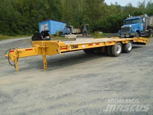 Craig TA20 Flatbed römorklar