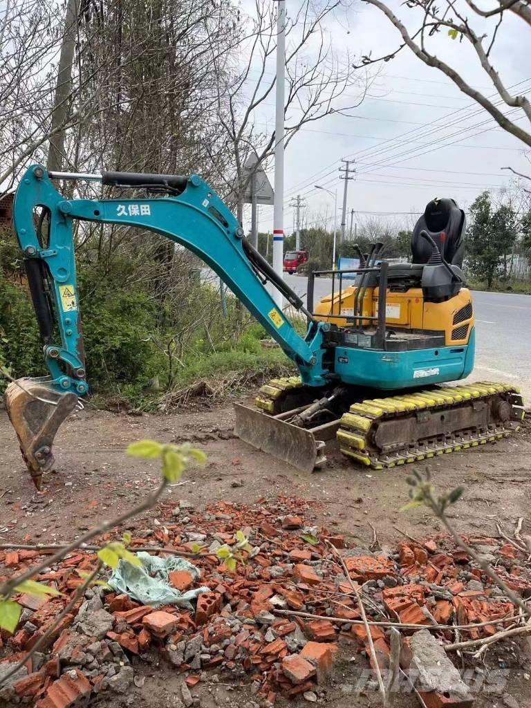 Kubota U15 Mini ekskavatörler, 7 tona dek