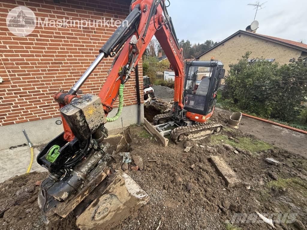 Kubota KX 101-3 Mini ekskavatörler, 7 tona dek