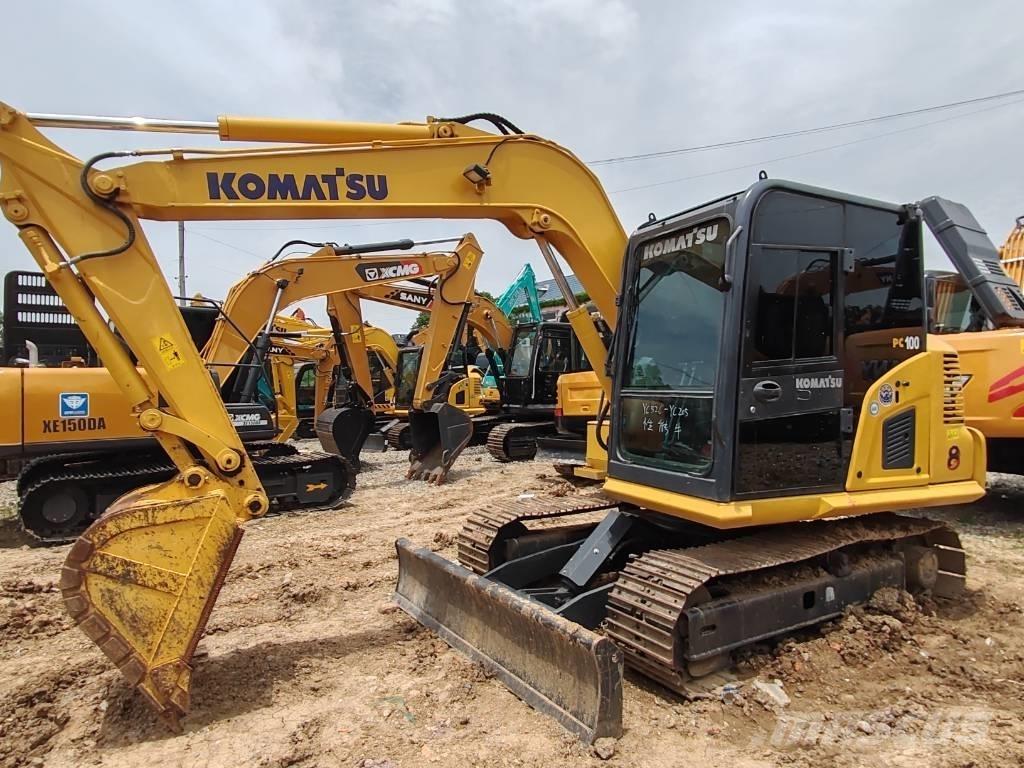 Komatsu PC 100 Paletli ekskavatörler