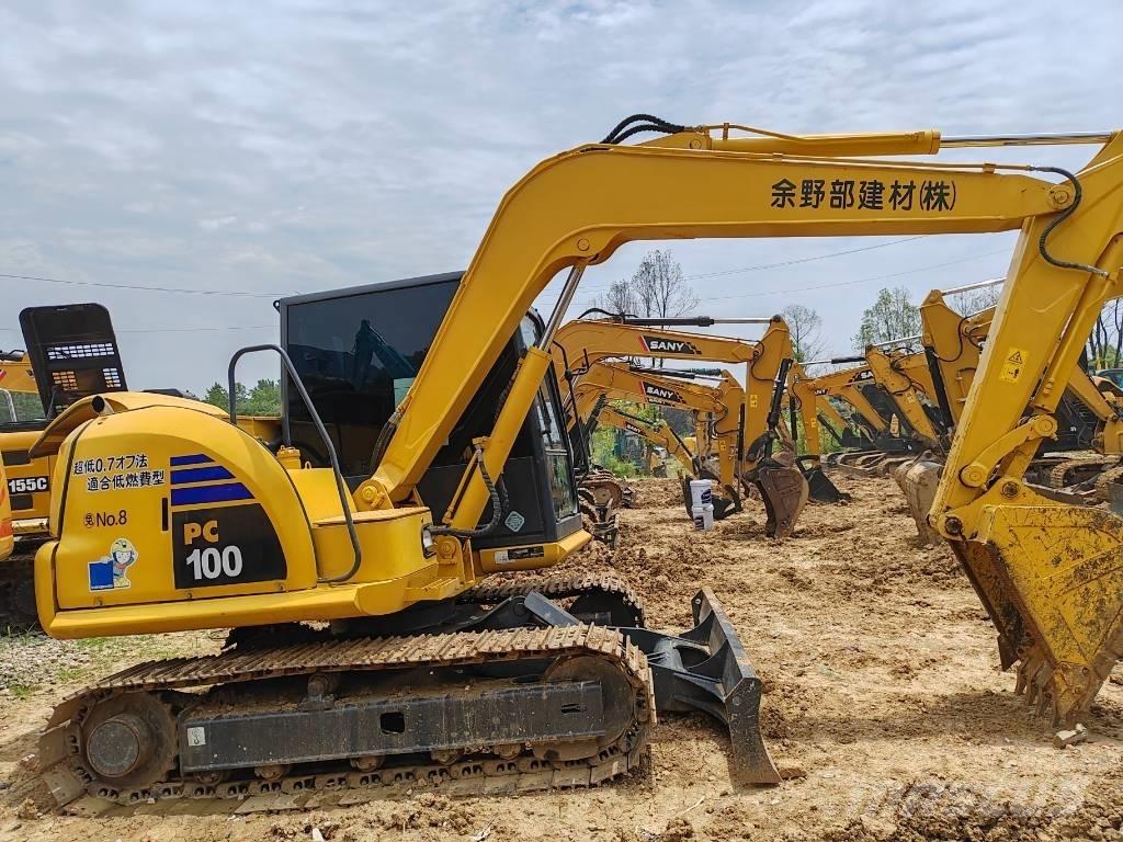 Komatsu PC 100 Paletli ekskavatörler