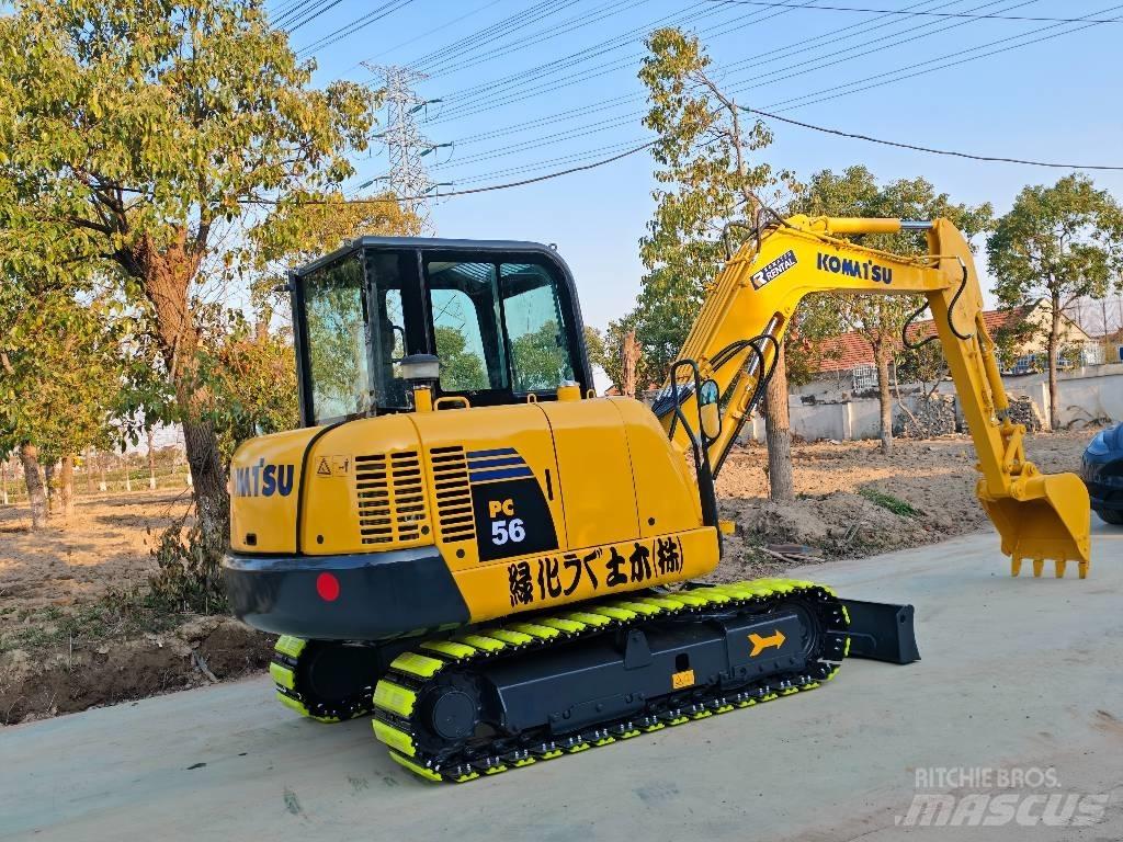 Komatsu PC 56 Mini ekskavatörler, 7 tona dek
