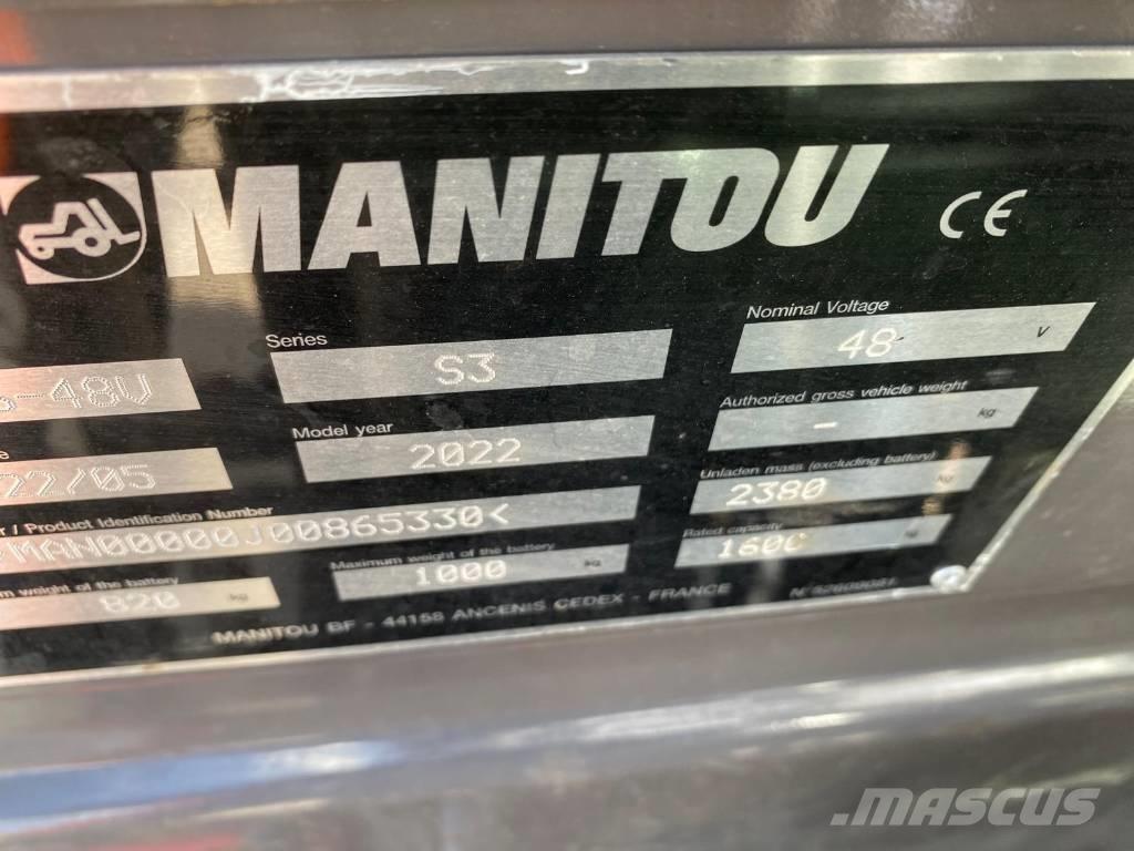 Manitou ME 316 Elektrikli forkliftler