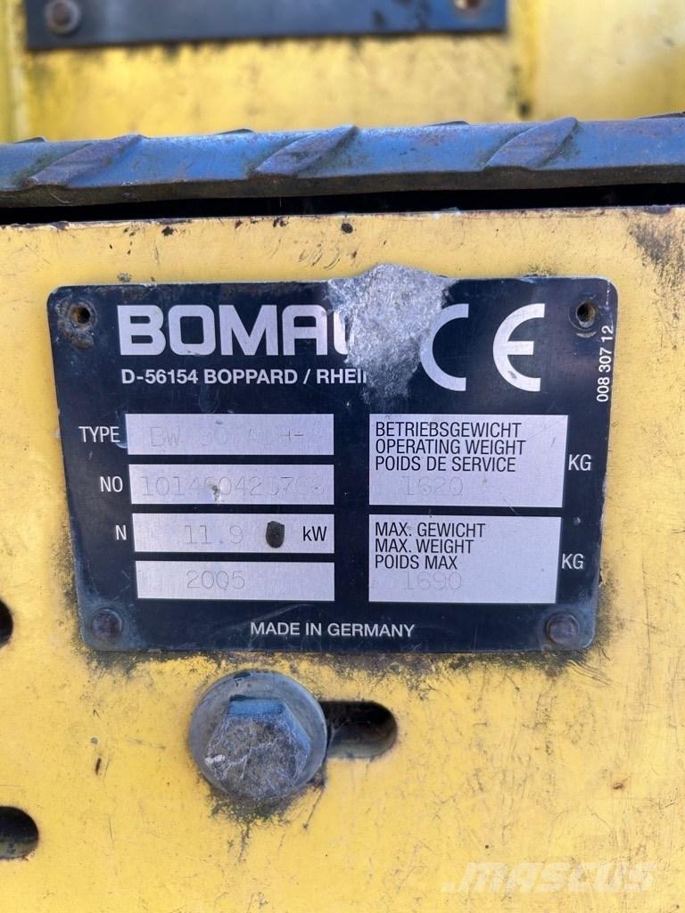 Bowmag bw 80 Çift tamburlu silindirler