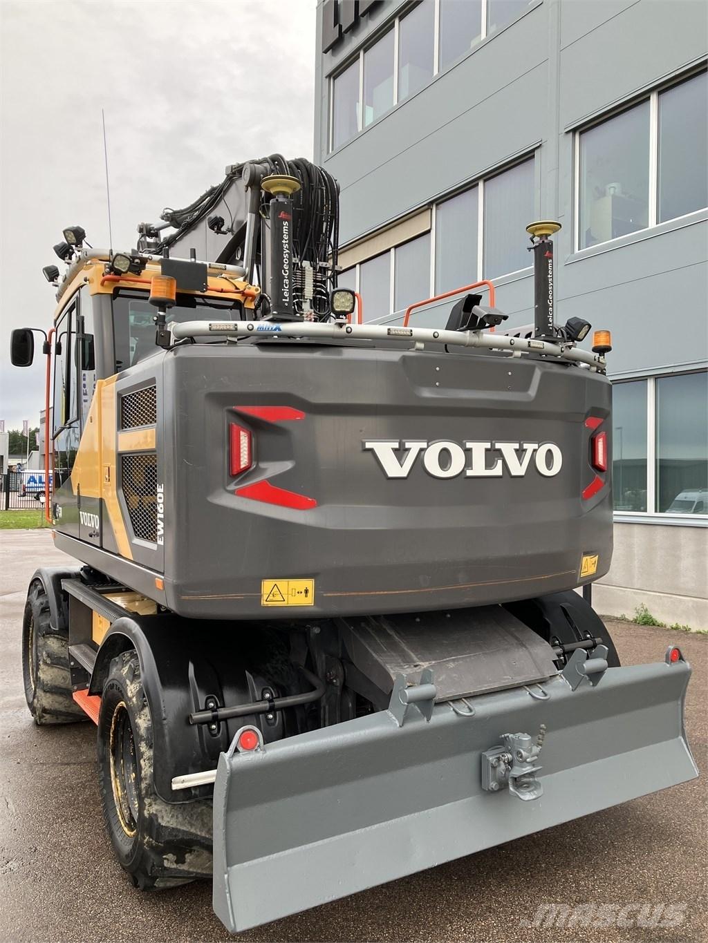 Volvo EW 160 E Lastik tekerli ekskavatörler