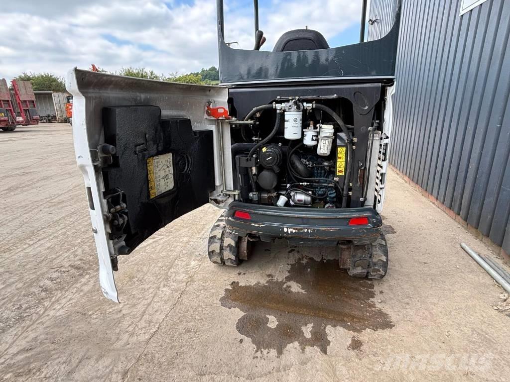 Bobcat E 17 Mini ekskavatörler, 7 tona dek