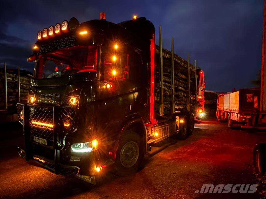 Scania R580B6X4HB Tomruk kamyonlari