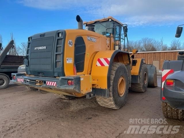 Hyundai HL 980 Tekerlekli yükleyiciler