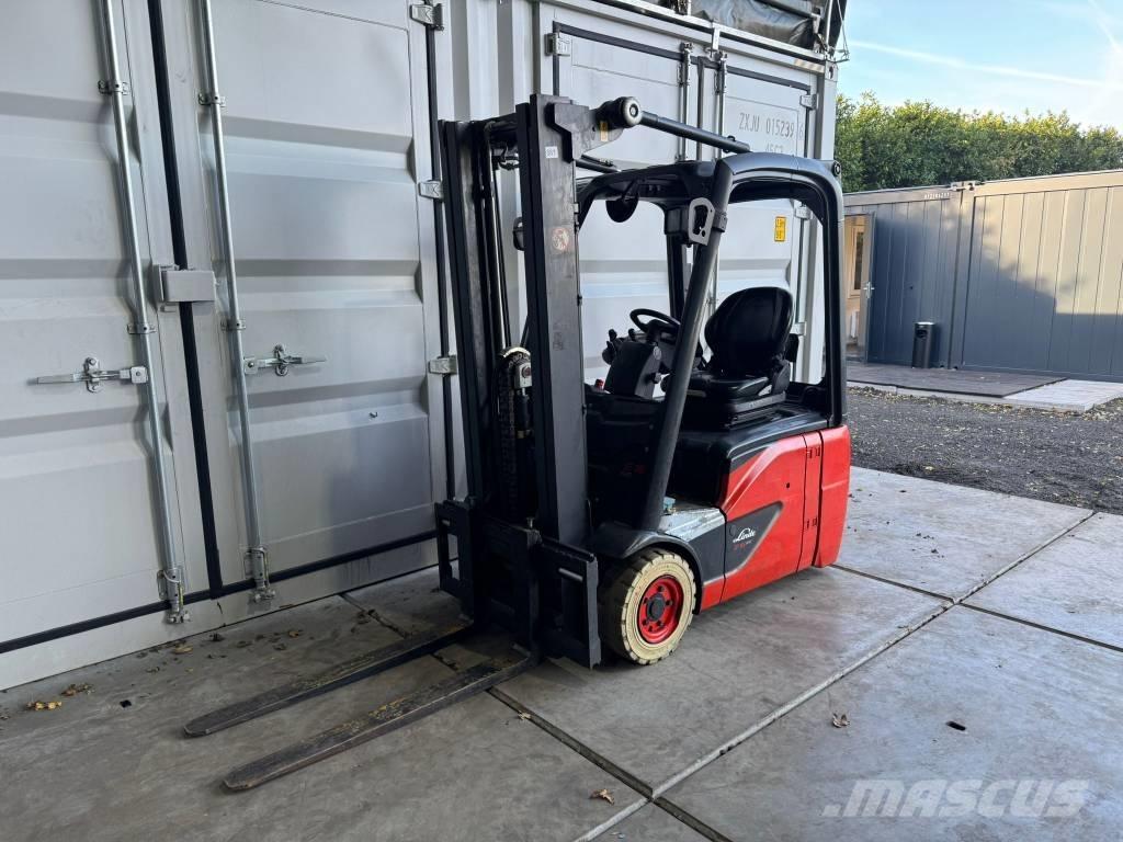 Linde E 16 C-02 Elektrikli forkliftler