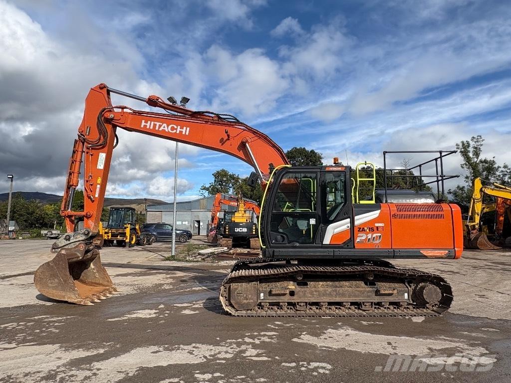 Hitachi ZX 210 LC-7 Paletli ekskavatörler
