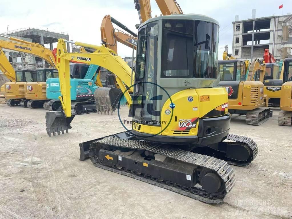 Yanmar Vio 55 Mini ekskavatörler, 7 tona dek