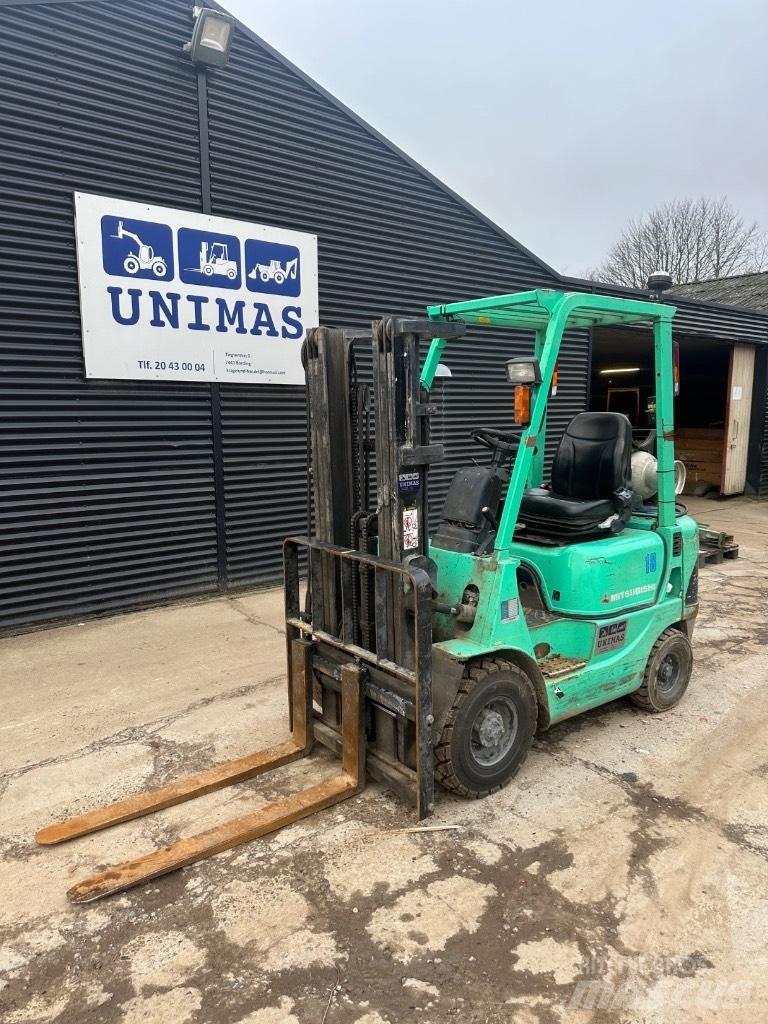 Mitsubishi FG18 LPG'li forkliftler