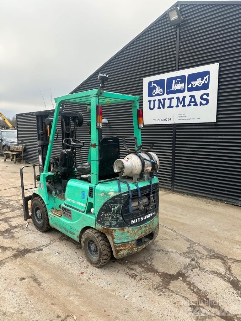 Mitsubishi FG18 LPG'li forkliftler