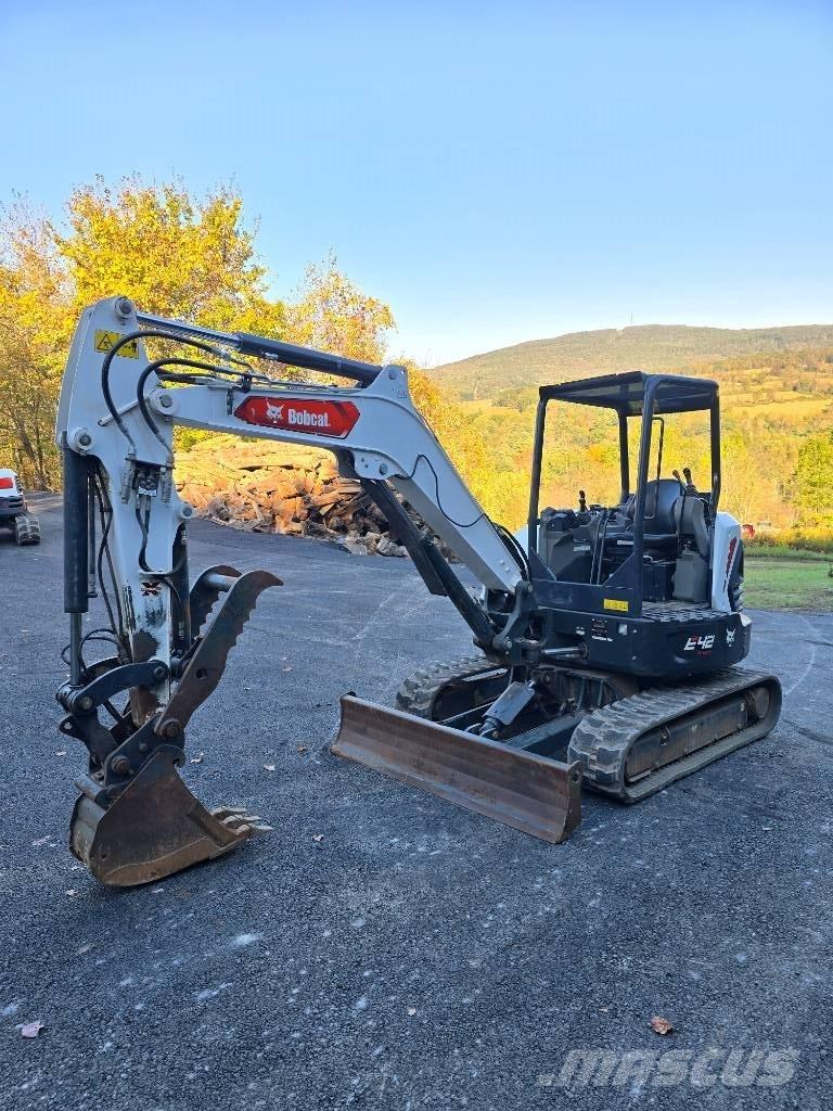 Bobcat E42 Mini ekskavatörler, 7 tona dek