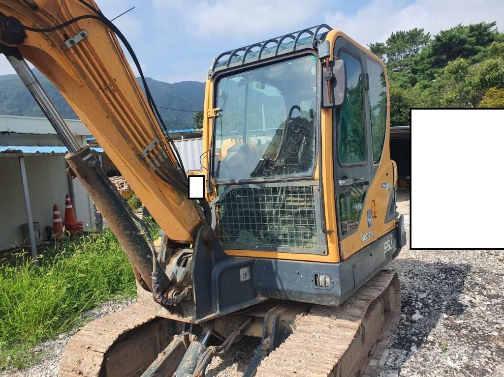 Hyundai Robex 55 Mini ekskavatörler, 7 tona dek
