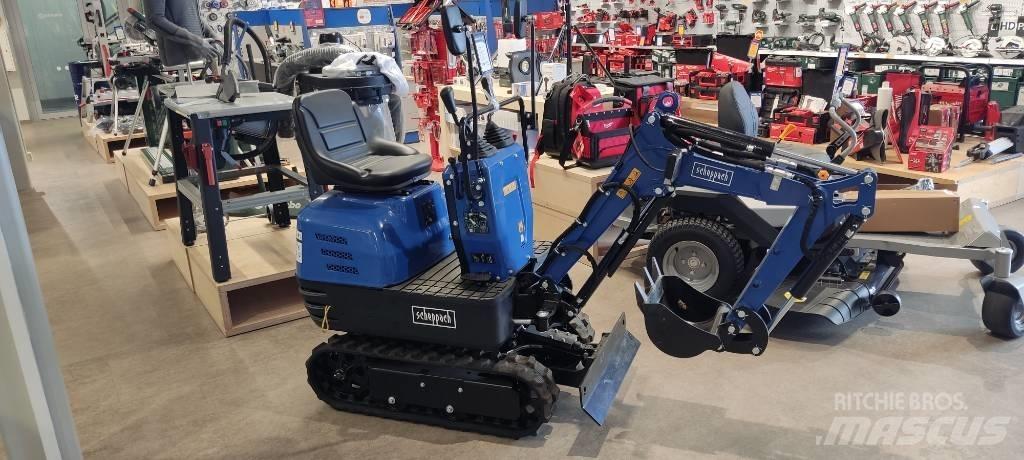  Scheppach Exc815 Mini ekskavatörler, 7 tona dek
