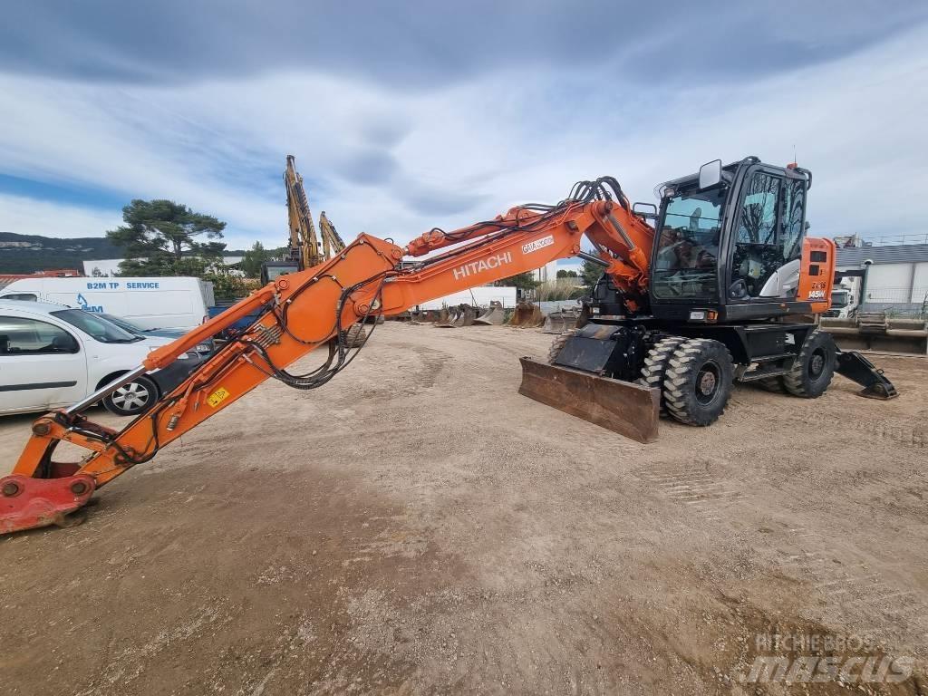 Hitachi ZX145W Lastik tekerli ekskavatörler