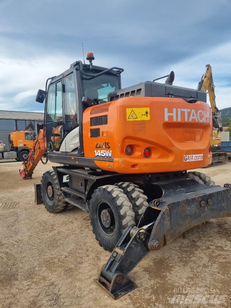 Hitachi ZX145W Lastik tekerli ekskavatörler